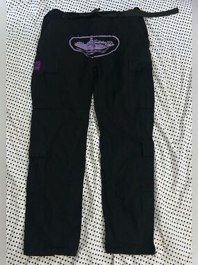 Corteiz purple Guerillaz Cargo pants